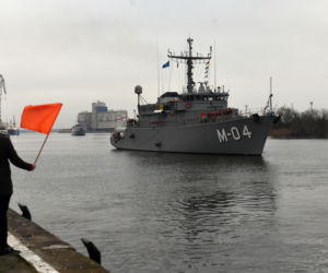 Okręty NATO wpłynęły do szczecińskiego portu