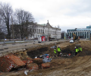 Niesamowite odkrycia archeologiczne na placu Krasińskich