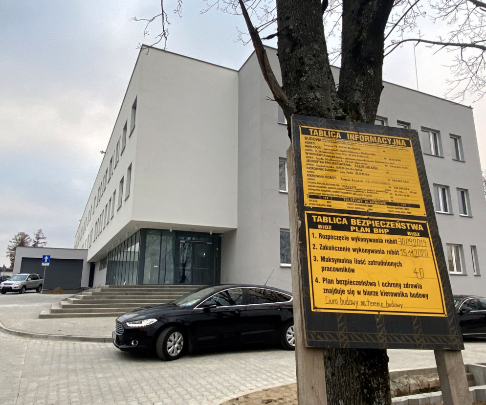 Szpital tymczasowy dla pacjentów z COVID-19 przy ul. Żurawiej w Białymstoku