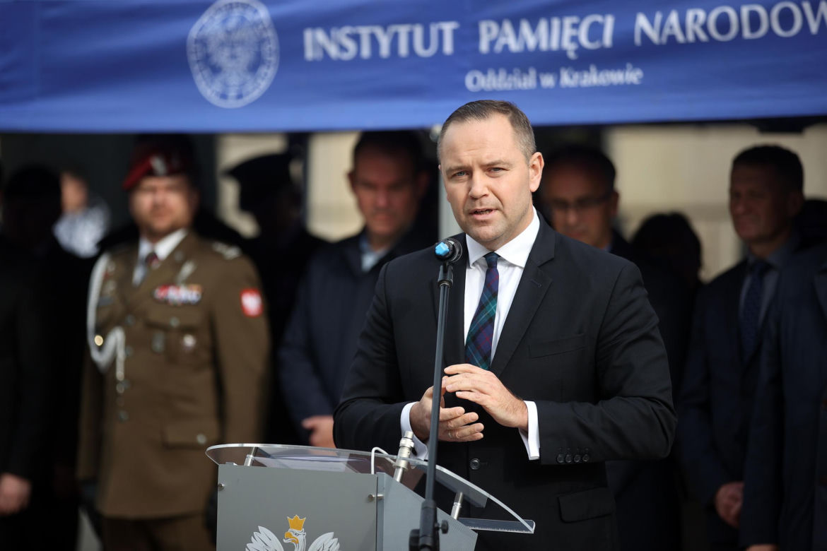 Nawrocki z rodziną na zakupach świątecznych