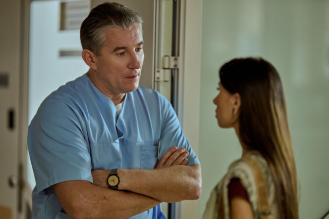 Na Wspólnej odc. 4117. Lew Nalepa (Przemysław Sadowski), Antosia (Gabriela Jeżółkowska)