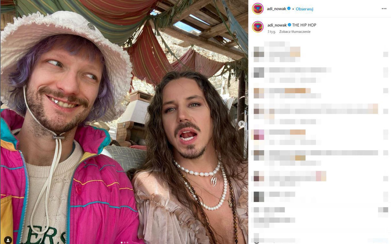 Michał Szpak i Adi Nowak są parą?