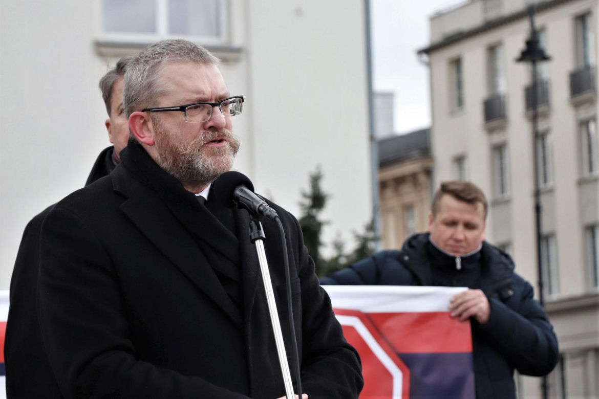 Grzegorz Braun z Konfederacji