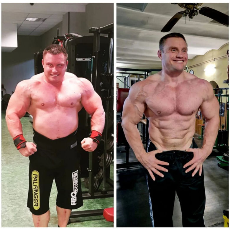 Tak wygląda Krzysztof Radzikowski bez koszulki
