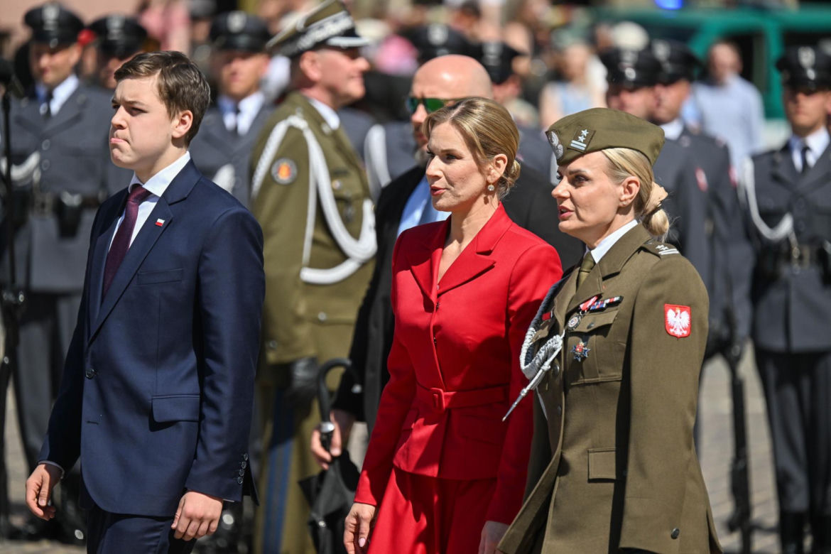 Obchody Dnia Flagi Rzeczypospolitej z udziałem Pary Prezydenckiej. Marta Nawrocka nadała szyku 2 maja