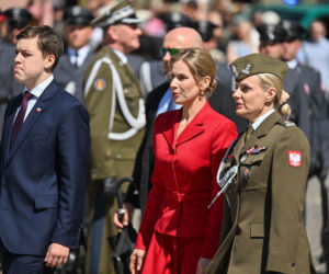 Obchody Dnia Flagi Rzeczypospolitej z udziałem Pary Prezydenckiej. Marta Nawrocka nadała szyku 2 maja