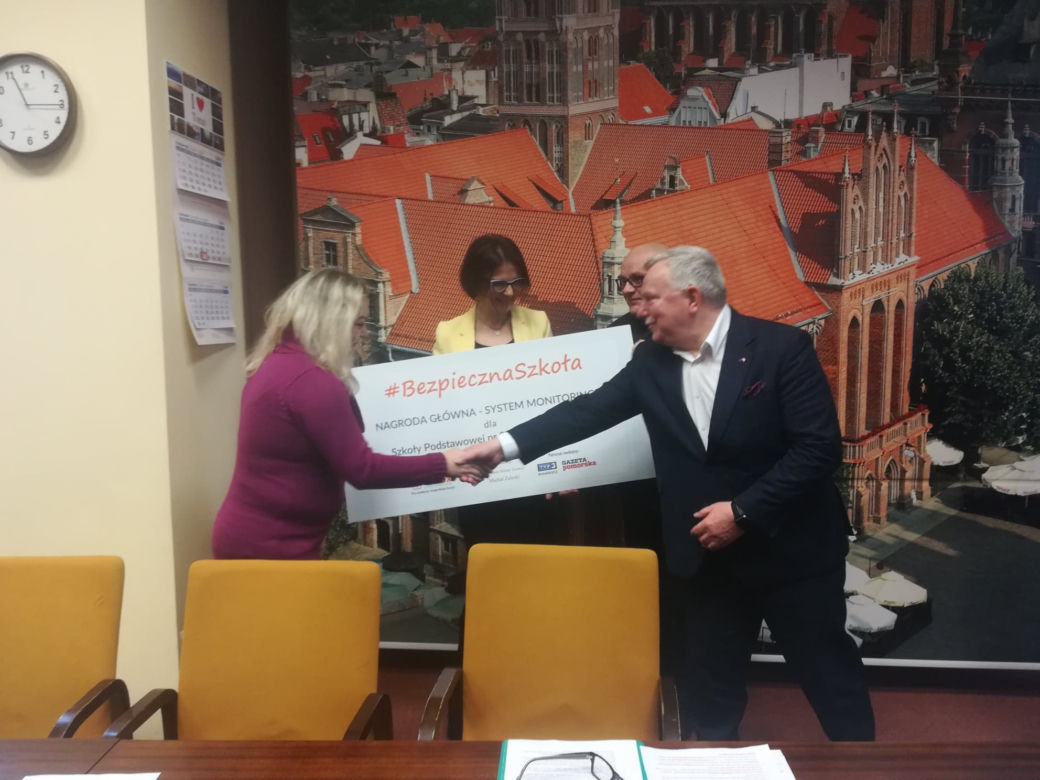 Toruń: Finał akcji "Bezpieczna Szkoła". Kto wygrał monitoring?
