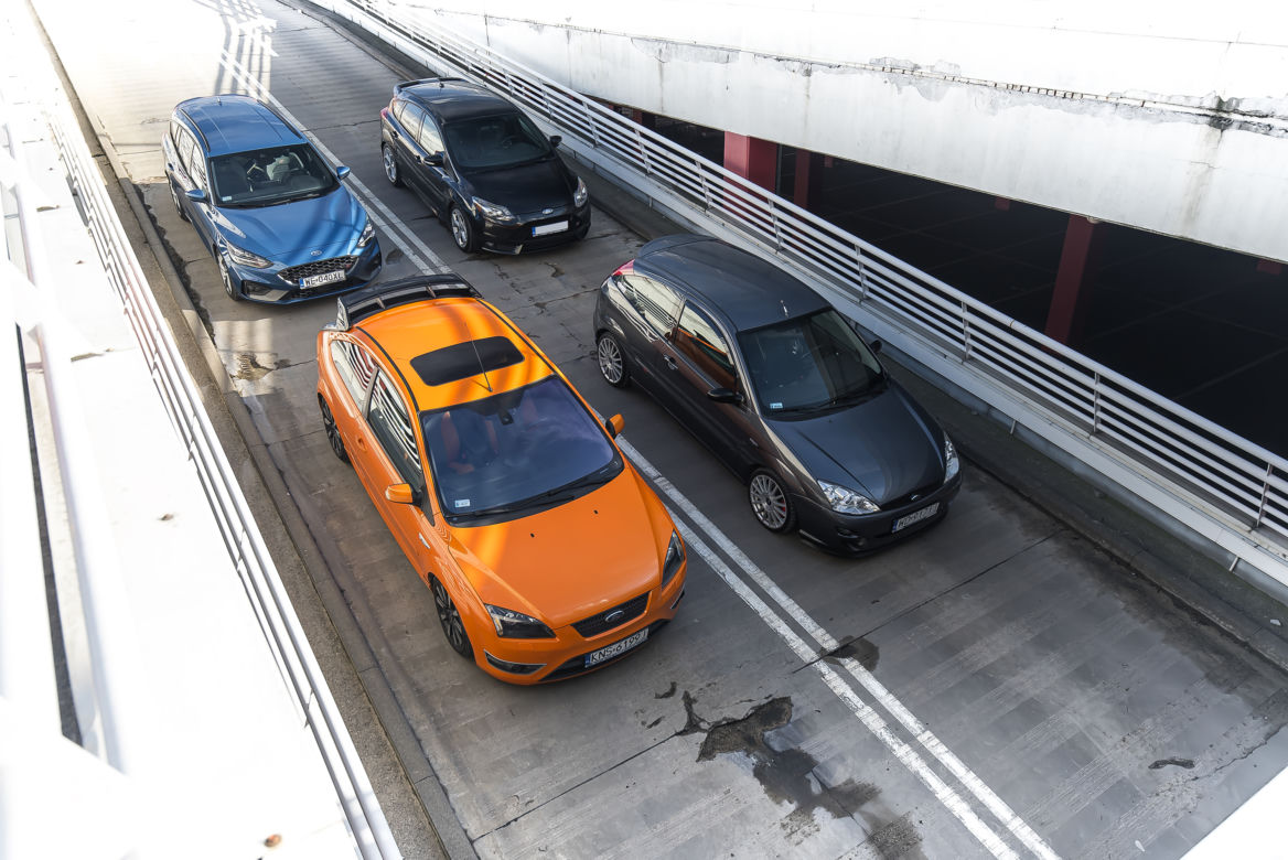 Ford Focus ST - cztery generacje hot-hatcha