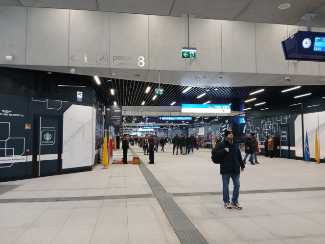 Dworzec kolejowy Warszawa Zachodnia po otwarciu