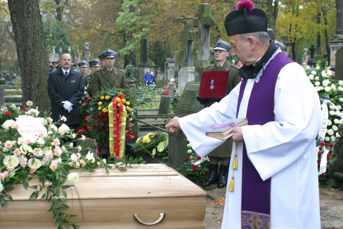 POGRZEB ANDRZEJA KOPICZYŃSKIEGO