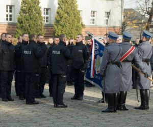 Nowi policjanci w śląskim garnizonie. Złożyli ślubowanie