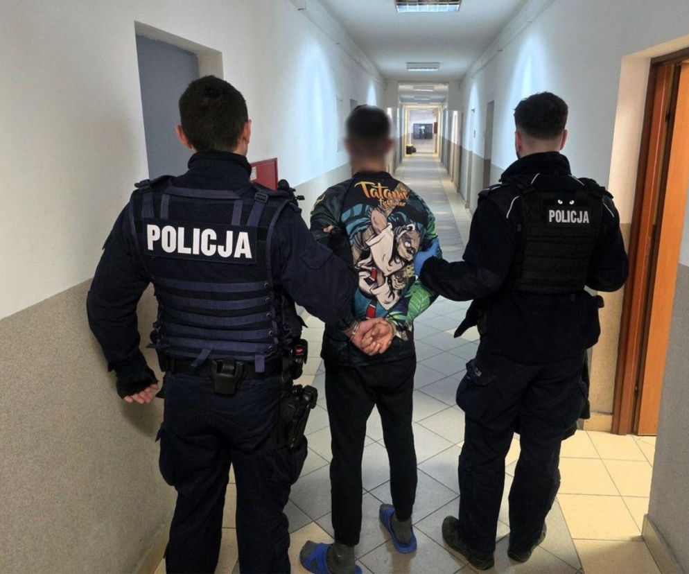 Włamywacz z Ukrainy w Tychach. Mieszkańcy mogą odetchnąć z ulgą