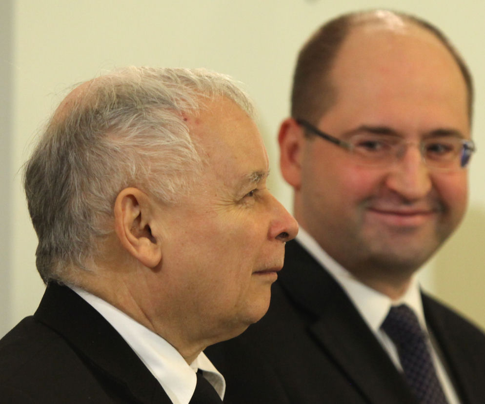 Adam Bielan i Jarosław Kaczyński 