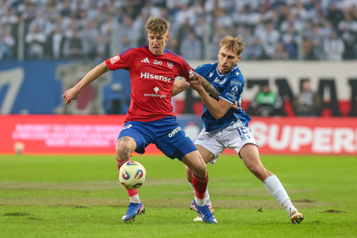 Lech Poznań - Raków Częstochowa: Zdjęcia kibiców z meczu 23. kolejki PKO BP Ekstraklasy