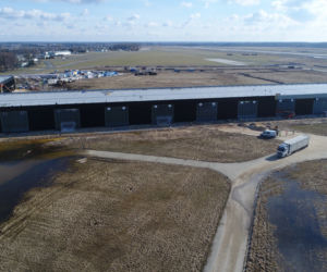 Postępy na budowie lotniska w Radomiu - marzec 2021