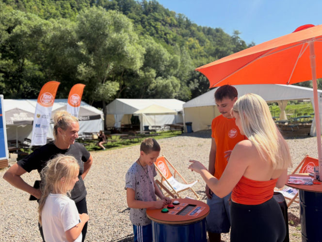 Kajaki, pontony i letnia atmosfera. ESKA Summer City zawitało do Rafting Bardo