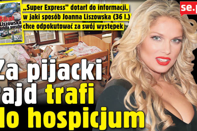 Za pijacki rajd trafi do hospicjum