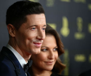 Robert i Anna Lewandowscy na gali Złotej Piłki