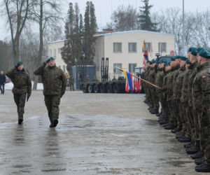 Otwarcie hali remontowej w 18. Łomżyńskim Pułku Logistycznym