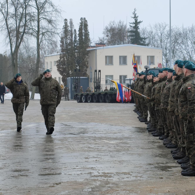 Otwarcie hali remontowej w 18. Łomżyńskim Pułku Logistycznym