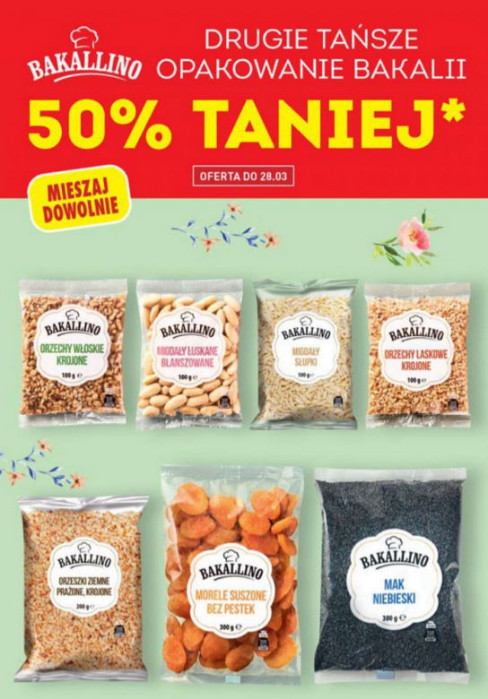 Nowe promocje w Biedronce od 25.03.