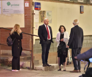 Spotkanie polityków PiS w siedzibie na ul.Nowogrodzkiej