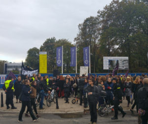 Czarny protest w Warszawie 22 września