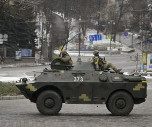 Wojna na Ukrainie - potężne wybuchy w Charkowie, ostrzał Kijowa