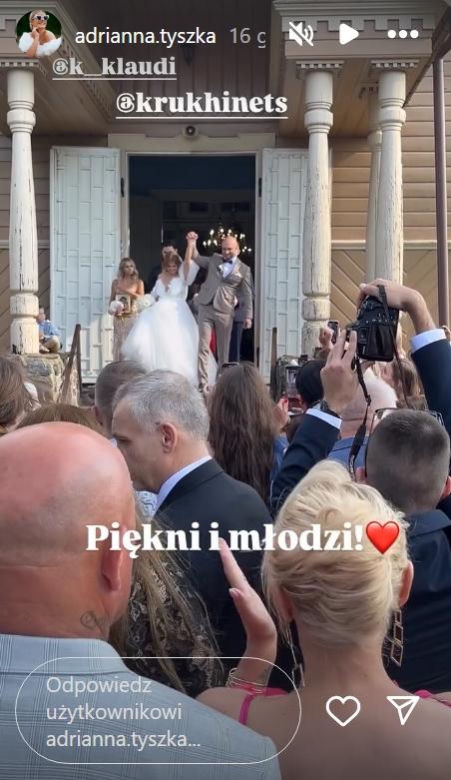 Gwiazdy Rolnika, co szuka żony, olśniewały na ślubie Klaudii i Walentyna! To nie tylko Marta Manowska. Tak wyglądali
