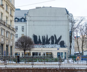 Graffiti w centrum Warszawy w 2026 r.