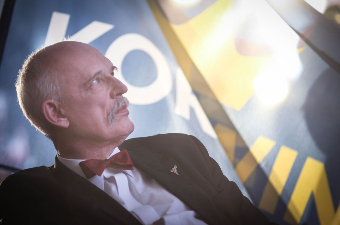 Janusz Korwin-Mikke skończył 80 lat. Tak się zmieniał