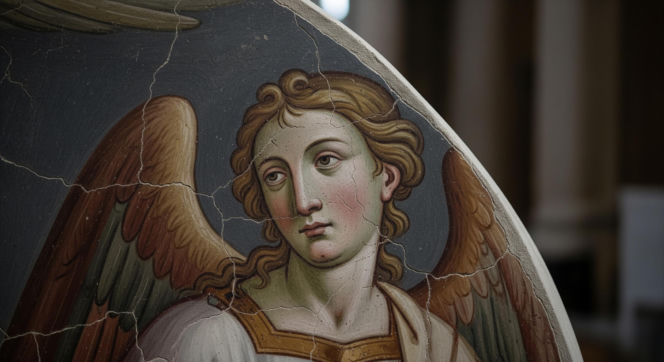 Anioł z twarzą premier Meloni w bazylice? Ta afera to dopiero początek!