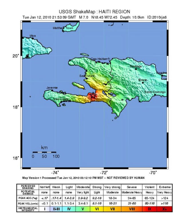 Trzęsienie ziemi na Haiti 