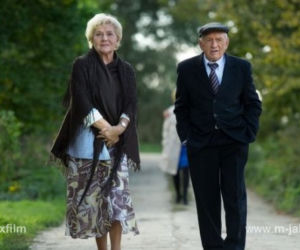 M jak miłość. Barbara (Teresa Lipowska) , Lucjan (Witold Pyrkosz) Mostowiakowie