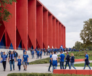 Konkursowa propozycja stadionu Dinama Zagrzeb autorstwa pracowni P2PA i LAN
