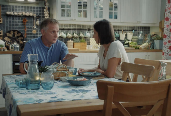 M jak miłość, odcinek 1907. Agnes (Amanda Mincewicz), Artur Rogowski (Robert Moskwa)