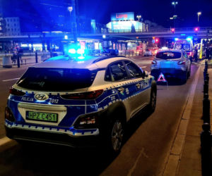 Nocny pościg w centrum Warszawy. Policja użyła gazu 