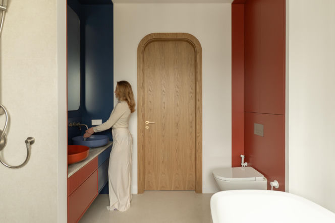 Dwupoziomowy apartament na Powiślu - Decoroom