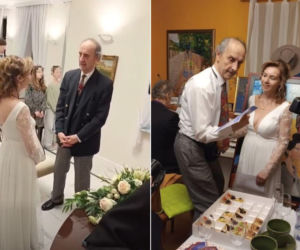 80-letni Krzysztof Tomaszewski wziął trzeci ślub! Po ośmiu miesiącach znajomości