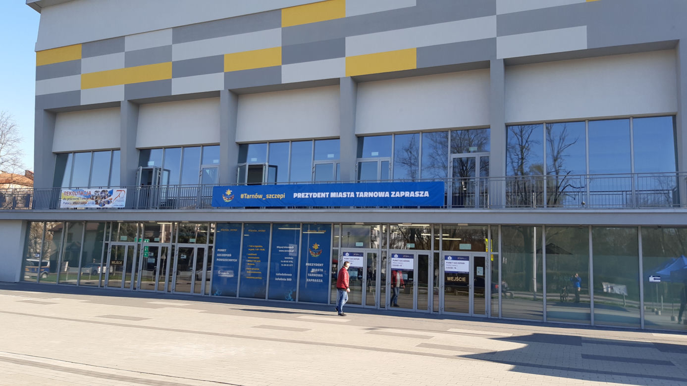 W Tarnowie otwarto Miejski Punkt Szczepień Powszechnych. Zobacz zdjęcia!