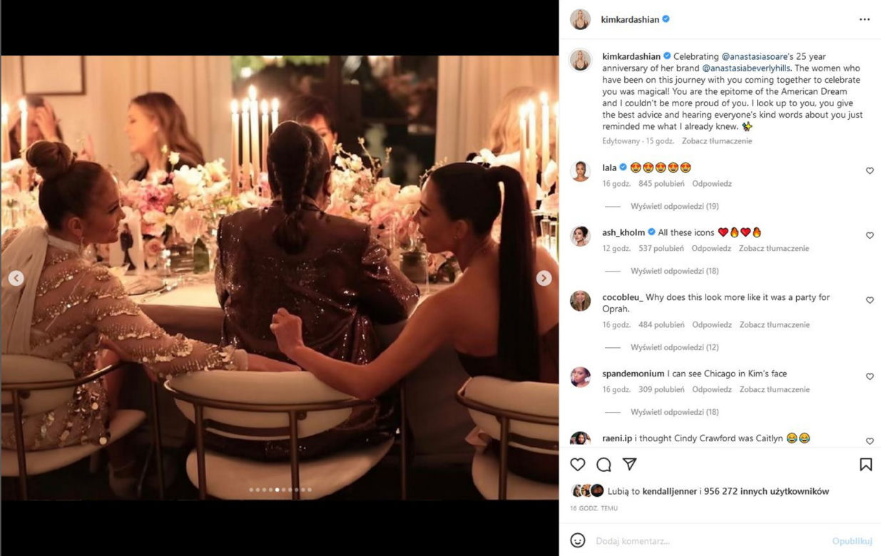 Awantura gwiazd! Kim Kardashian wycięła J.Lo ze wspólnego zdjęcia. Zazdrosna?
