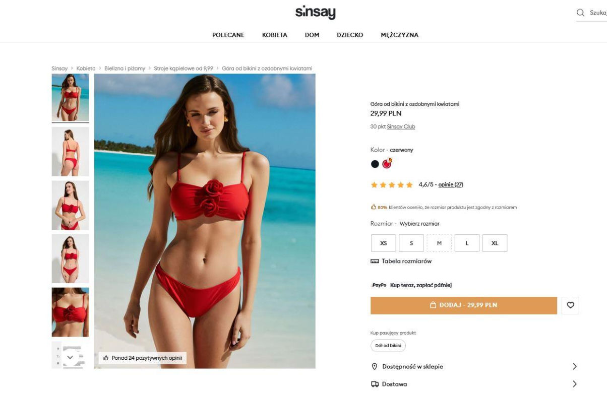 bikini sinsay