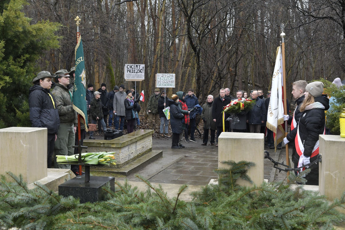 Rocznica bitwy pod Olszynką Grochowską. Mieszkańcy zorganizowali protest. „Nie odcinajcie nas od rezerwatu”