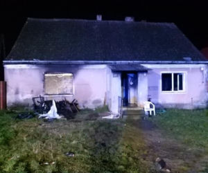 Pożar w Świerczewie. Nie żyje mężczyzna [ZDJĘCIA]