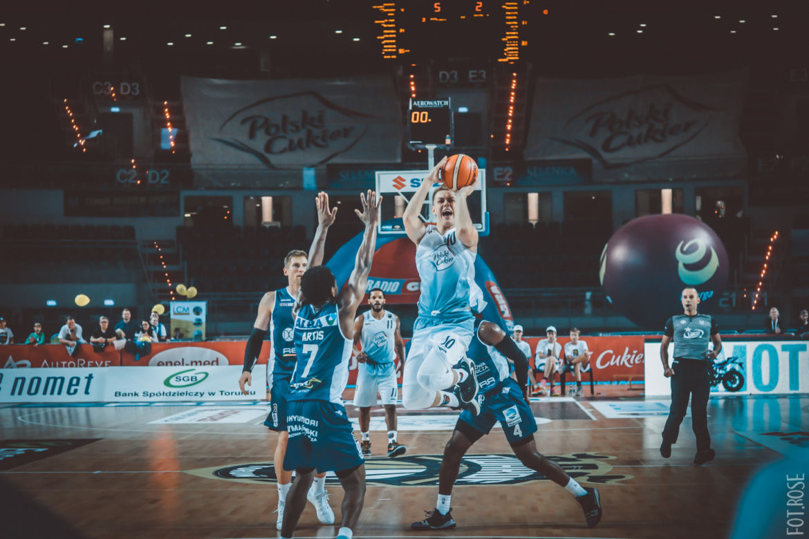 Polski Cukier Toruń - MKS Dąbrowa Górnicza 100:64 - zdjęcia z Areny Toruń