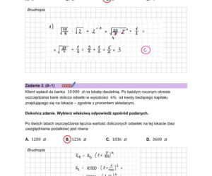 Matura 2026 z matematyki: odpowiedzi do wszystkich zadań z arkusza CKE 5.05.2026