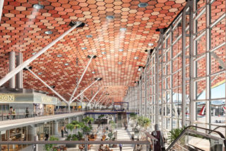 Port Lotniczy Mohameda V w Casablance - wizualizacje nowego terminala