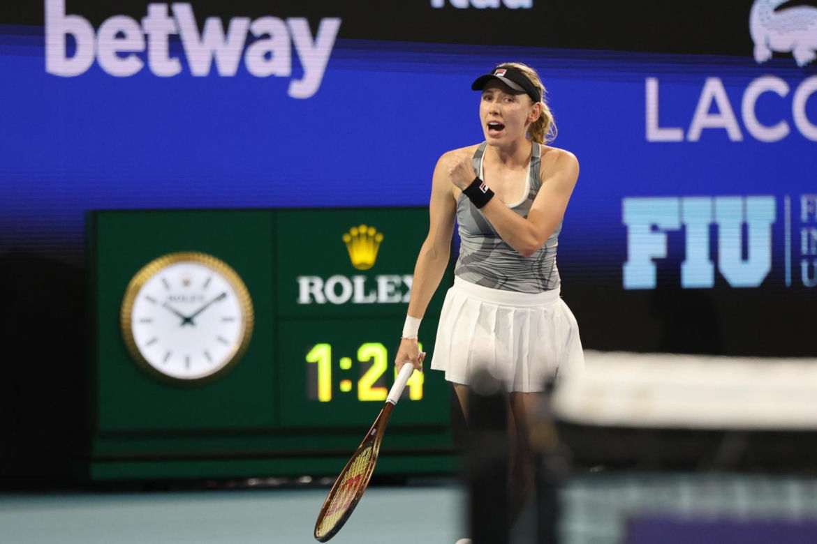 Turniej WTA 1000 w Miami 2024. Iga Świątek przegrała z Rosjanką Jekateriną Aleksandrową