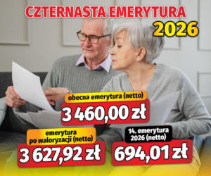 Czternasta emerytura 2026