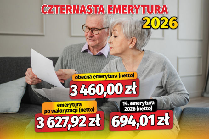 Czternasta emerytura 2026